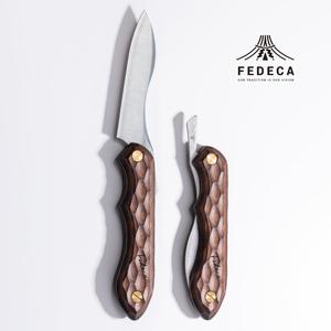 FEDECA 三徳包丁 小 名栗ブラウン : efim - 通販 - Yahoo!ショッピング