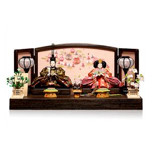 雛人形 コンパクト 九重中雛 新三段飾り ひな人形 初節句 3053 丹青堂