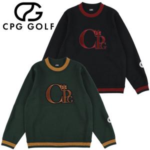 CPG GOLF 【期間限定】 CPG GOLF BIGロゴセーター メンズ ゴルフウェア