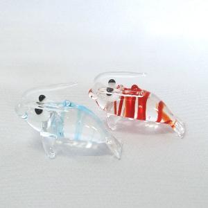 ガラス細工 水族館 海 魚 インテリア雑貨 ミニチュア 置物【イルカくん