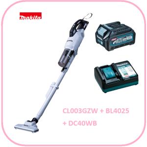 マキタ（makita） 40Vmax充電式クリーナー CL003GZW［白］／CL003GZO