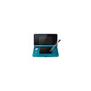 送料無料】【中古】3DS ニンテンドー3DS アクアブルー 本体 任天堂