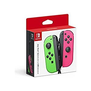送料無料】【中古】Nintendo Switch Joy-Con (L) ネオングリーン/ (R