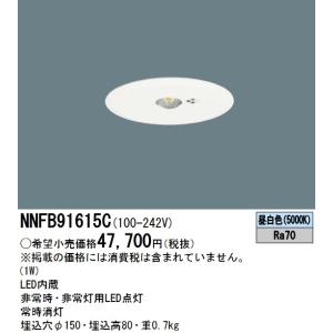 Panasonic（パナソニック） NNFB93606C LED非常灯専用型中天