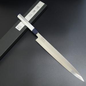 関兼次 包丁 刺身包丁 柳刃包丁 210mm アルミ柄和包丁 モリブデン