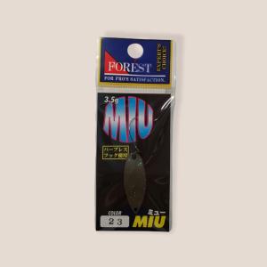 FOREST（フォレスト） ミュー 2.2g グリーンGLOW MIU FOREST スプーン