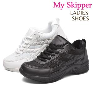 スニーカー 白 通学 幅広 4E EEEE 軽量 反射材付き 運動靴 作業靴 通勤