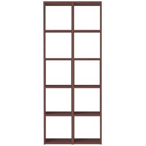 LOHACO - 無印良品 スタッキングシェルフセット 5段×2列