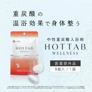 HOT TAB（ホットタブ） 正規品 薬用 元祖 重炭酸 入浴剤 ウェルネス 45