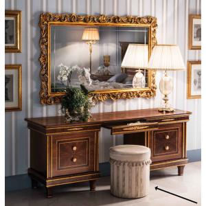 イタリア ブックシェルフ 本棚 完成品 キャビネット アンティーク調