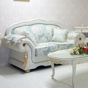 カントリーハウス 1人がけソファ W78cm サロン オーク材 天然木使用