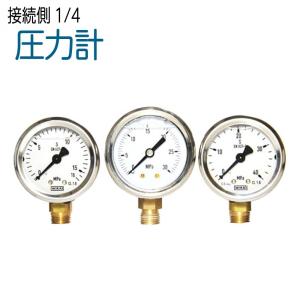 圧力計 圧力ゲージ（フルテック）30.0MPa 300k : ホース屋 ヤフー店