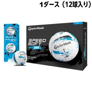 TaylorMade（テーラーメイド） ゴルフ スピードソフト インク ボール