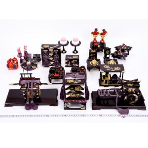 20号嫁入り道具 単品 9点セット 蒔絵 : 人形の館石倉 - 通販 - Yahoo