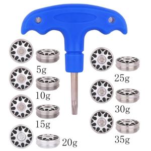 互換品】 オデッセイ互換用ウェイト 2-BALL TEN ホワイトホット STROKE