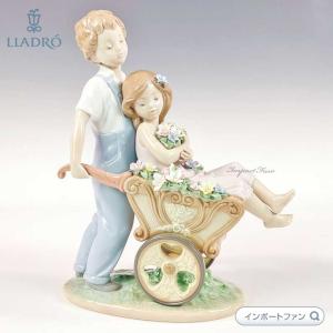 LLADRO（リヤドロ） フラワーガーデン 少女 花 置物 01006447 LLADRO
