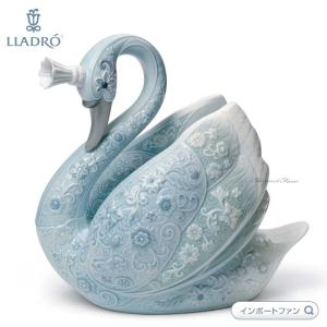 LLADRO（リヤドロ） サギの王国 花瓶 リデコ 白鷺 置物 01007052