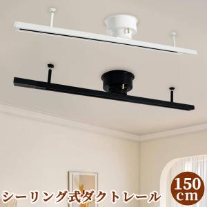 大光電機 スライドタイプ 簡易取付式ダクトレール 1.5mタイプ 黒