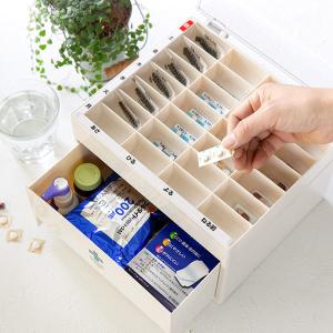 薬 カレンダー 1週間 ライフ・エイド くすり整理ストックケース