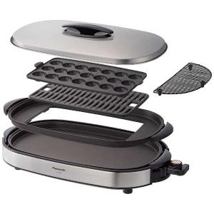 パナソニック ホットプレート 3枚タイプ 焼肉プレート たこ焼き器 平面