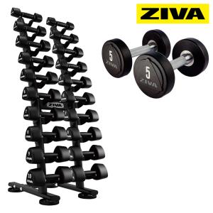 ダンベル ダンベルラック セット 1-10kg 10ペア 20個 ダンベルホルダー
