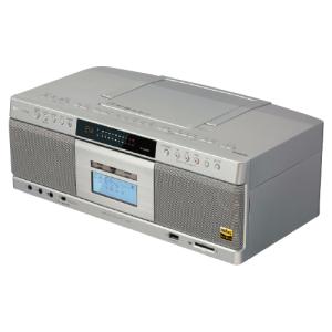 TOSHIBA SD/USB/CDラジオカセットレコーダー TY-CDX92（S） シルバー
