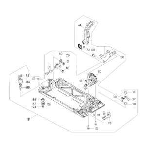 マキタ 丸のこ マルノコ HS001GRDX HS001G HS002G用 ベース