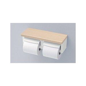 TOTO YH601FMR#EL TOTO 棚付二連紙巻器 芯なし対応 ライトウッドN 送料