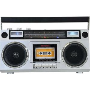 SANSUI ステレオラジオカセット SCR-B2（RD） レッド CDラジカセ - 最