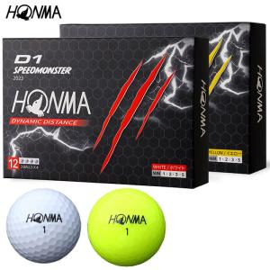 HONMA D1 【3ダースセット】 ゴルフ ボール 本間 ホンマ スピード