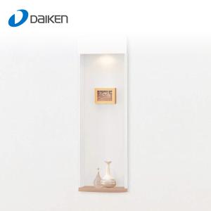 大建工業 壁厚収納 カベピタ スリッパ収納370L ウッド扉 FQ1009-14