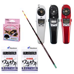 フライデー ワカサギ替え穂先 27cm 1本 ＆ ハピソン 電動リール 2点