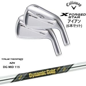 X（キャロウェイゴルフ） X FORGED STAR IRON 2024年モデル アイアン6
