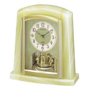 SEIKO（セイコー） セイコー【SEIKO】電波置き時計オニキス枠 BY223M