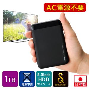 バッファロー(BUFFALO) HD-SQS4U3-A SeeQVault対応 外付けHDD 4TB : EC