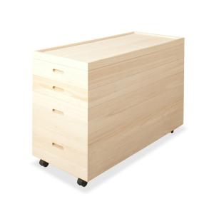 桐タンス 6段+上置き2段 チェスト ハイチェスト 和風箪笥 和タンス