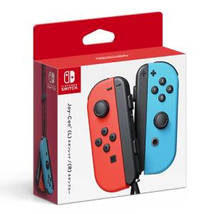 Nintendo Switch 【新品】NSW部品 Joy-Con(L)ネオンレッド(R)ネオン