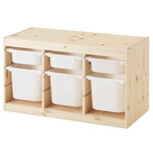 イケア（IKEA） TROFAST/トロファスト フレーム99x44x56 cm ホワイト