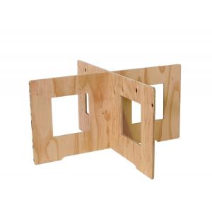 コンパネ作業台 X脚 組立て式 ペケ台・簡易台(H600×W900mm（1組