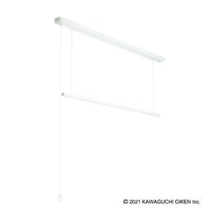 川口技研 室内用ホスクリーン 昇降式操作棒タイプ URB-S 1400mm 室内