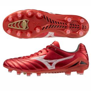 MIZUNO（ミズノ） ウエーブブレードMD スーパーホワイトパール×レッド