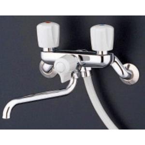 TOTO 【TMS25C】TOTO 壁付2ハンドル混合水栓（一時止水なしタイプ