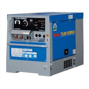 デンヨー 防音型ディーゼルエンジン溶接機 DLW-200×2LS (溶接発電兼用