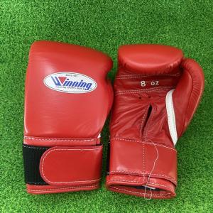 8オンス MS-200-RED ウイニング ボクシンググローブ ひも式 winning