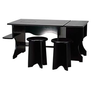 茶道具 立礼棚 喫架 表千家用 掻合塗り 中村宗悦作 組立式 柿合わせ 柿