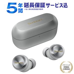 Technics(テクニクス) EAH-AZ100-S シルバー 完全ワイヤレスイヤホン