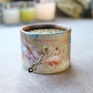 木製からくり人形オルゴール ディスクオルゴール ~星に願いを