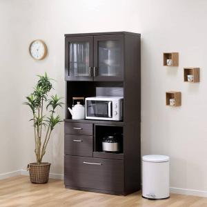 ニトリ（NITORI） 幅80 キッチンボード (ソレル 80KB MBR) ダイニング