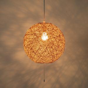 ニトリ（NITORI） ラタンシェードペンダントライト 3灯 ANM (Living in