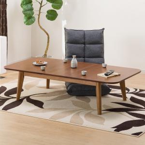 ニトリ（NITORI） 幅120cm 折脚座卓 折脚テーブル (Nミサキ MBR